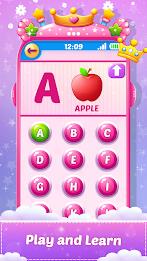 Princess Baby Phone Kids Game Tangkapan skrin 2