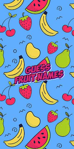 Guess the fruit name game Tangkapan skrin 1