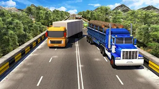 Offroad 18 Wheeler Truck Drivi Captura de tela 3