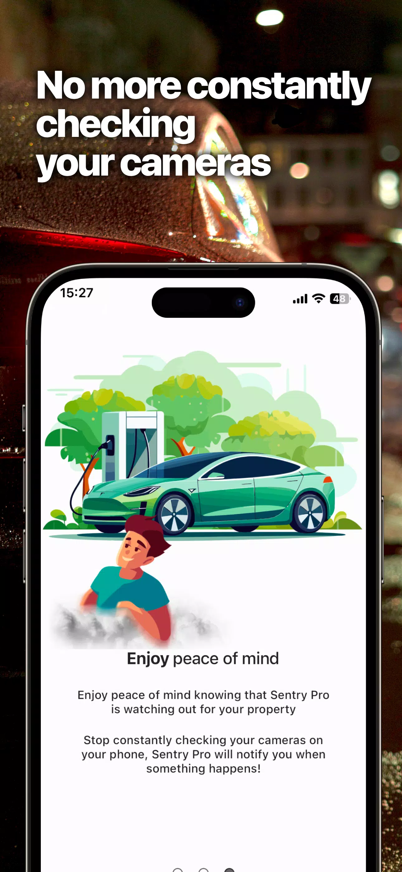 Sentry Pro—Tesla Notifications Скриншот 4