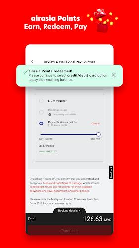 AirAsia MOVE: Flights & Hotels Captura de pantalla 4