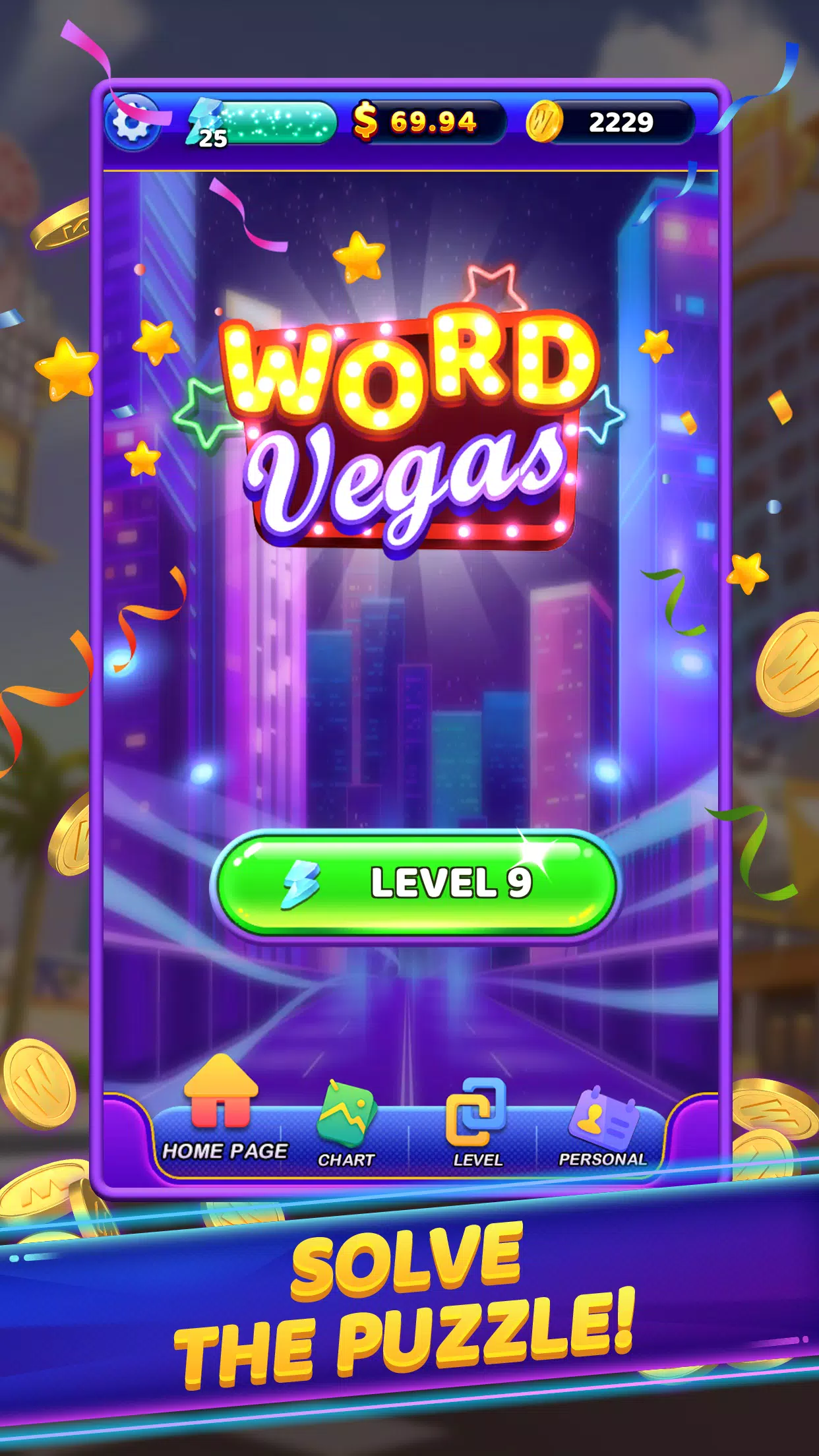 Word Vegas Скриншот 1