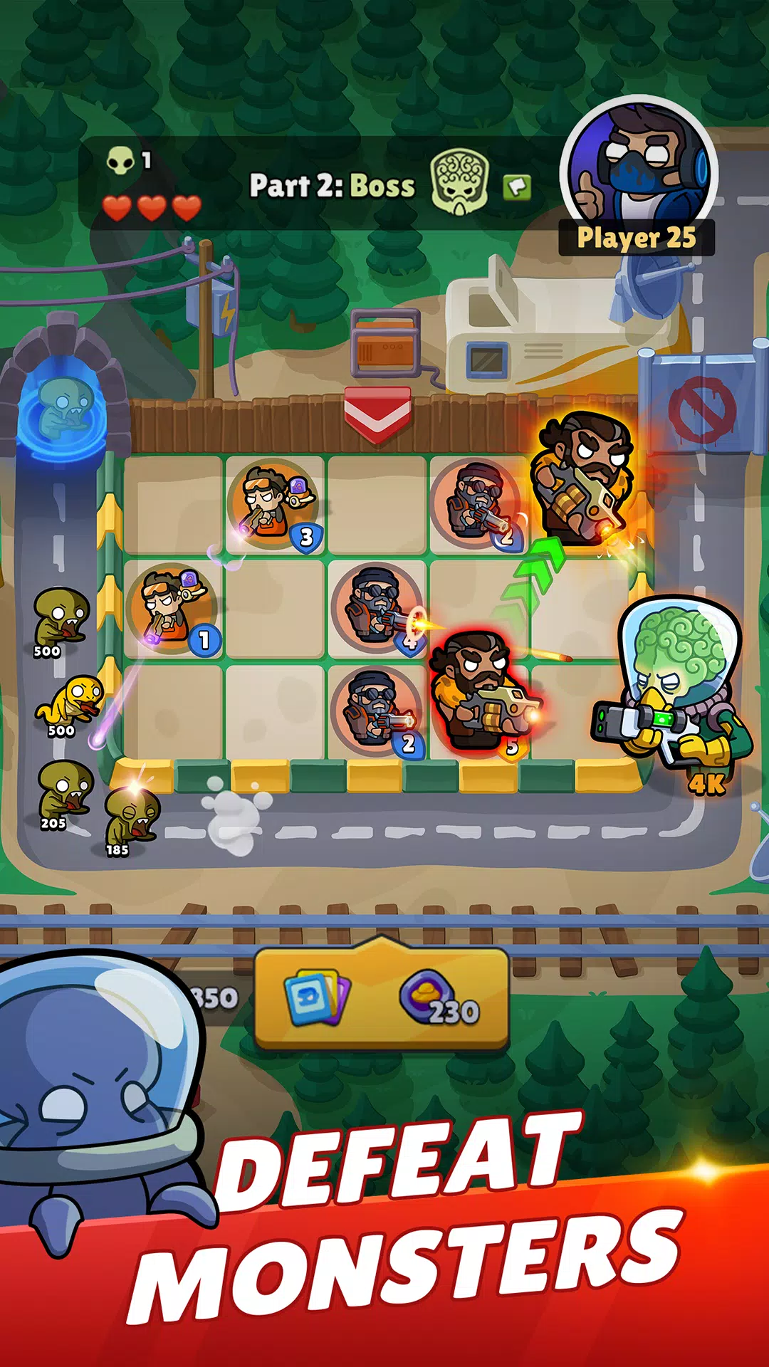 Merge Mercs ဖန်သားပြင်ဓာတ်ပုံ 1