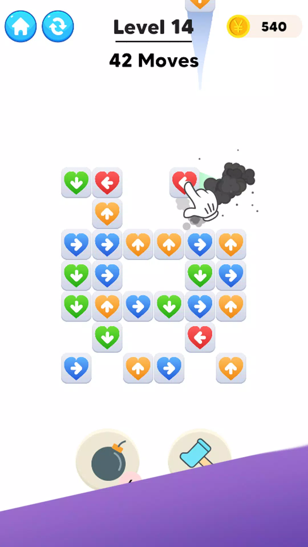 Tap Away Block Puzzle Скриншот 1