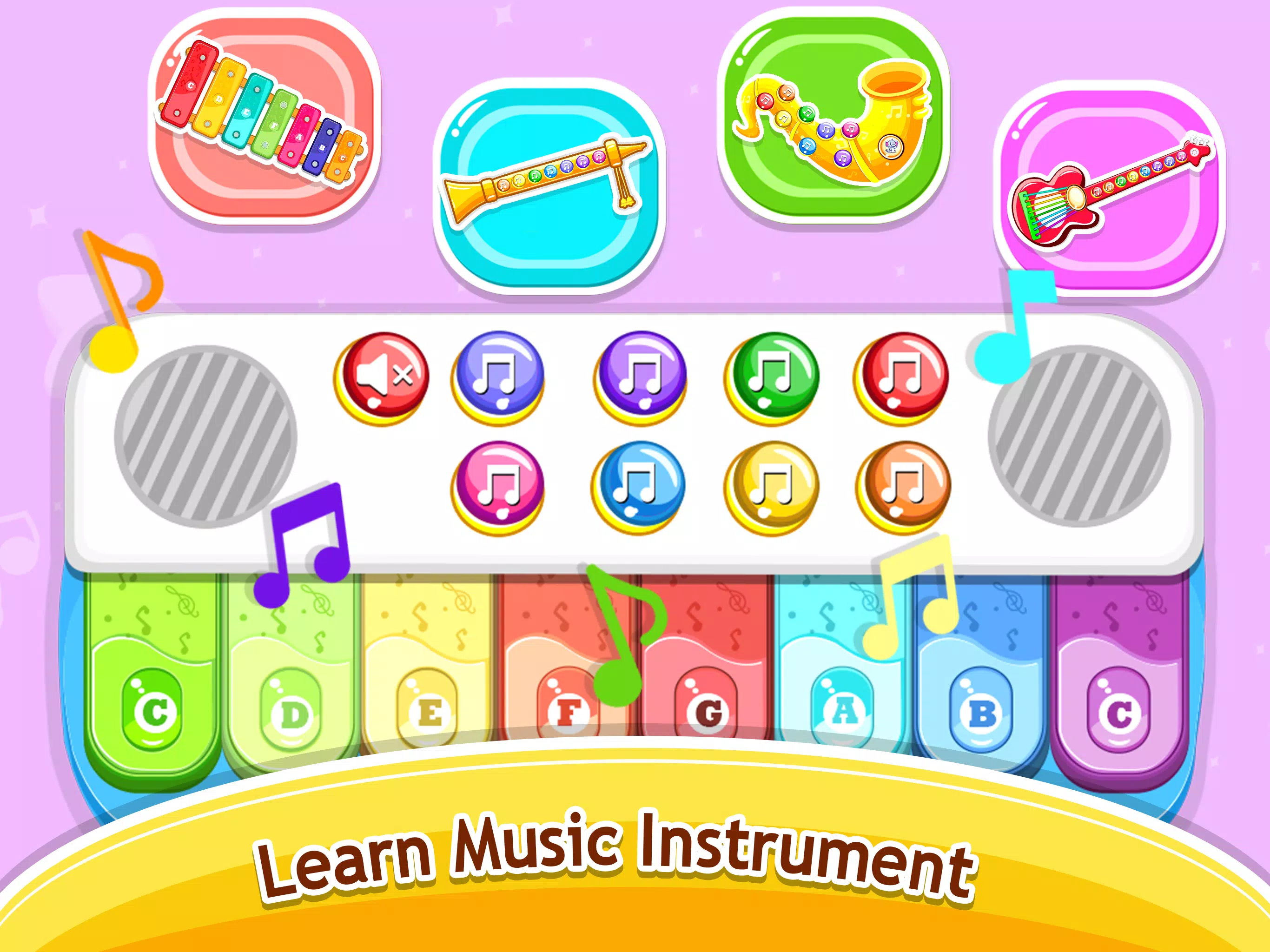 Kids Music piano - games Скриншот 4