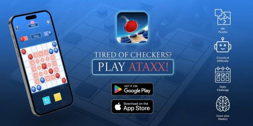 Ataxx：經典棋盤遊戲的新曲折，現在在移動設備上