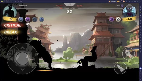 Shadow Fight Roguelike: Dominando cada partida de Rift