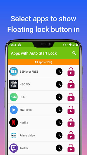 Touch Lock Screen lock Ảnh chụp màn hình 3