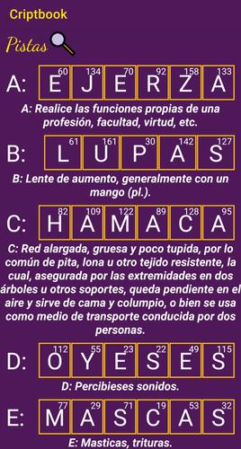 Criptogramas Literarios應用截圖第3張