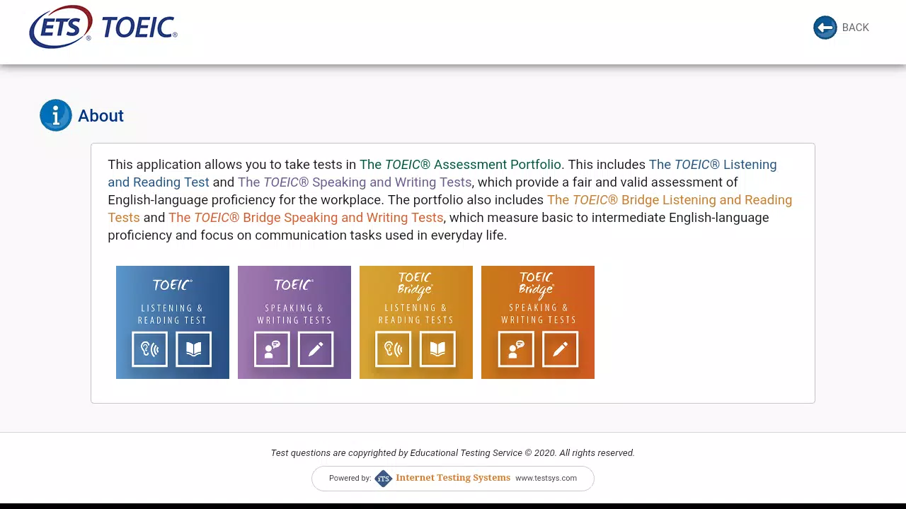 TOEIC Assessments Скриншот 2