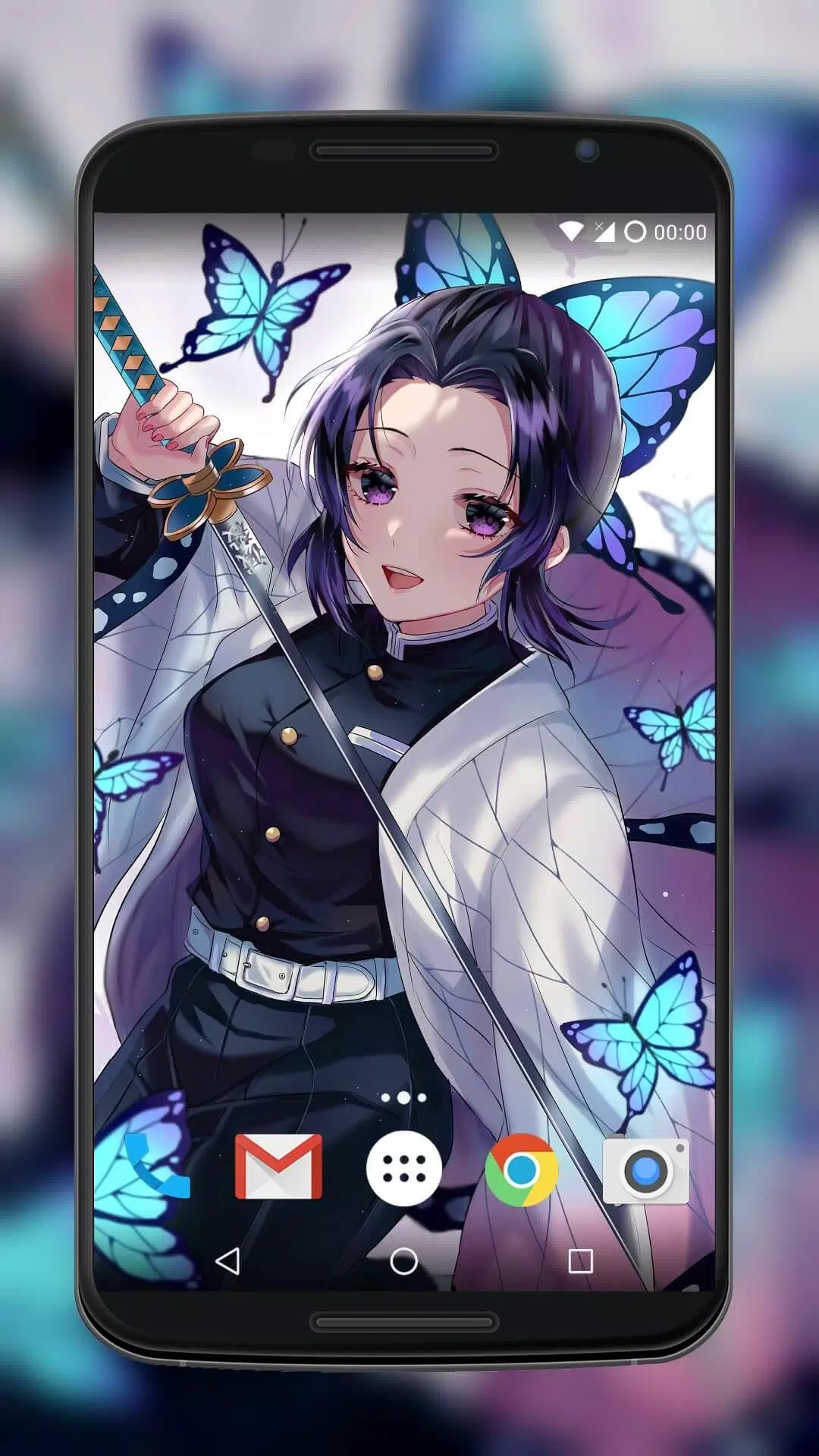Anime Wallpaper Schermafbeelding 2