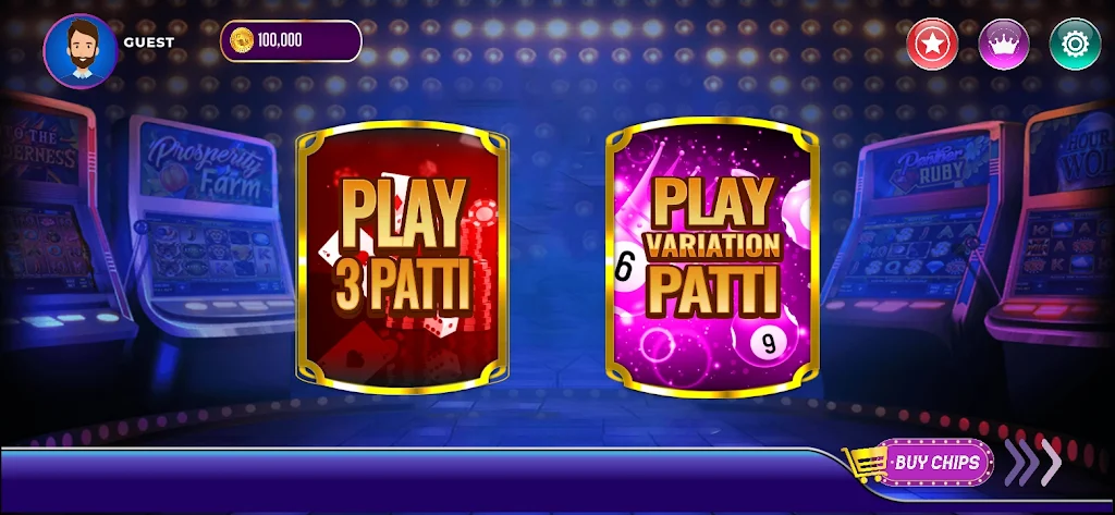Teen Patti Star - 3 Patti Game Captura de pantalla 1