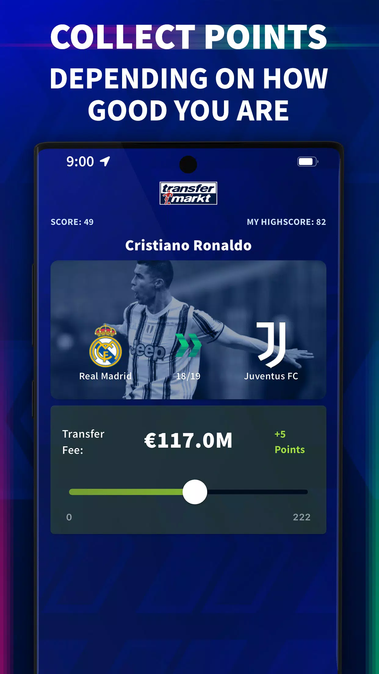Transfermarkt: Football Quiz Скриншот 3