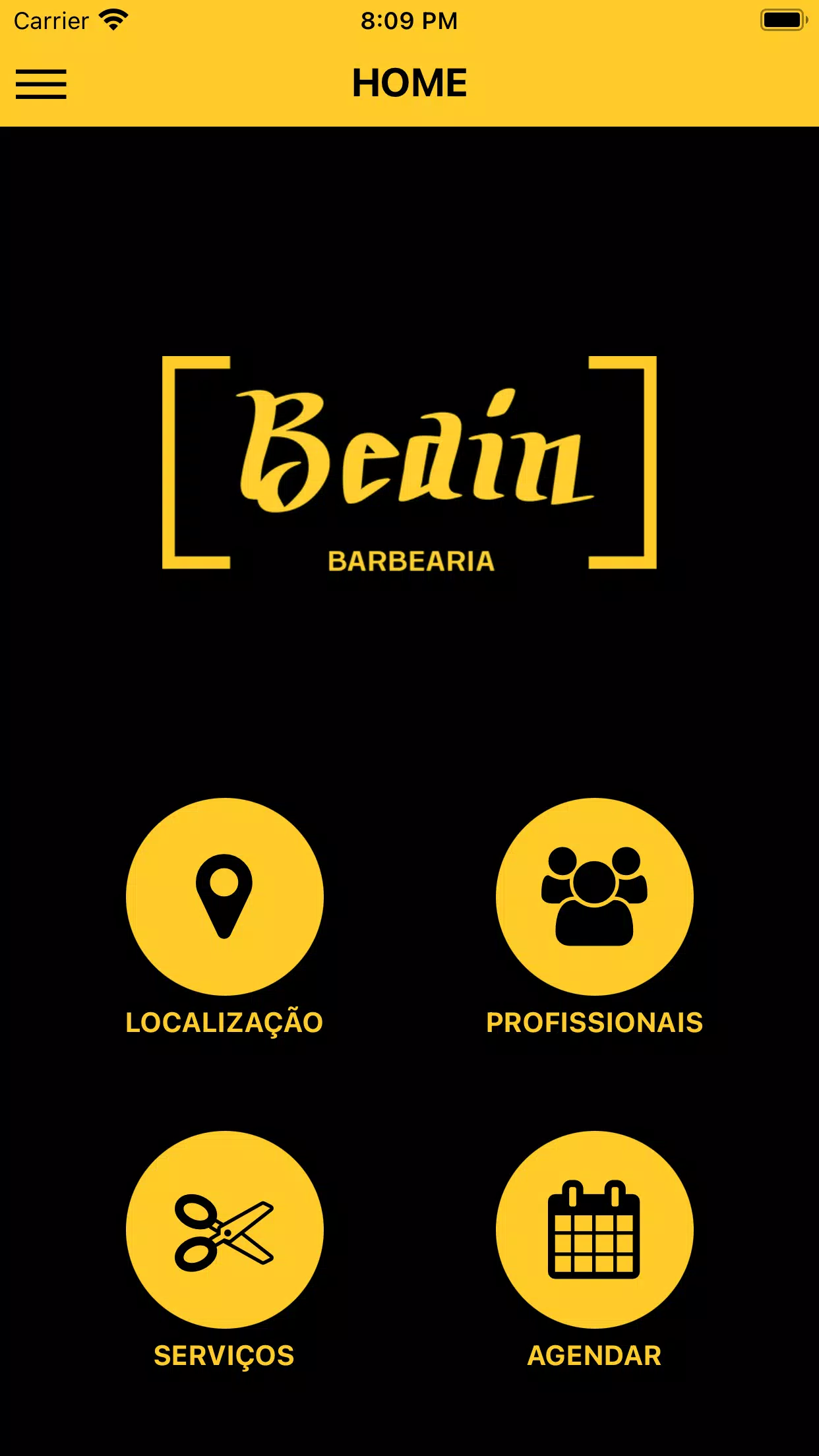 Bedin Barbearia Capture d'écran 1