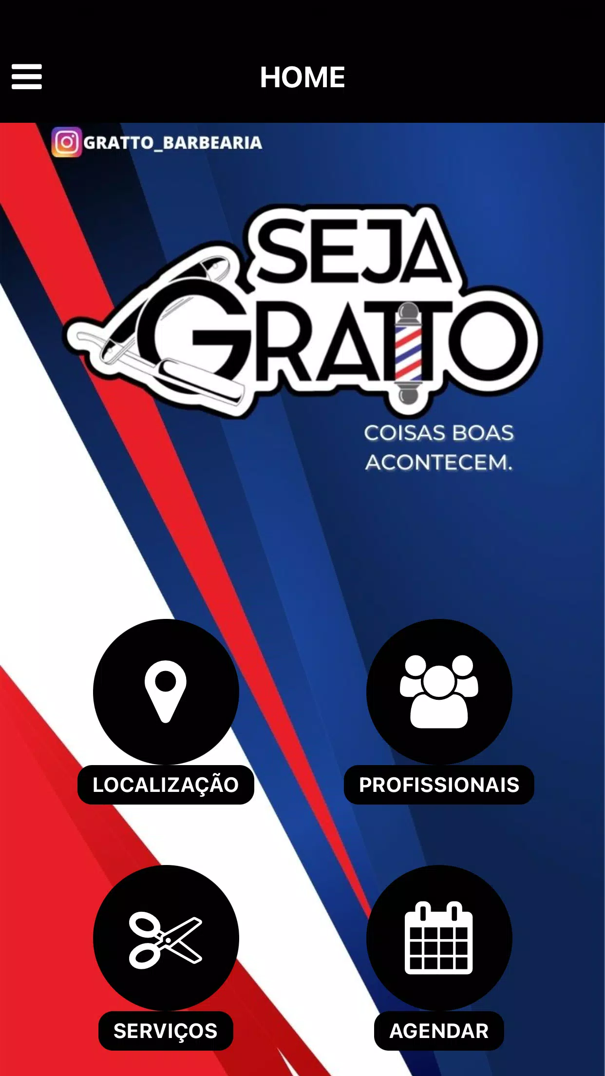 Gratto Barbearia Captura de tela 1