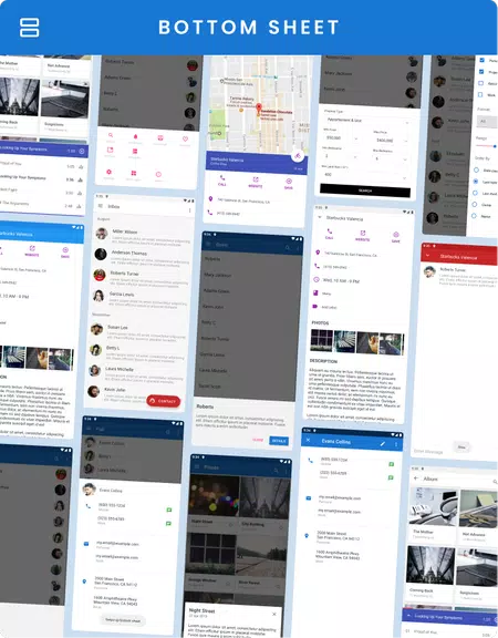 MaterialX - Material Design UI Ekran Görüntüsü 1