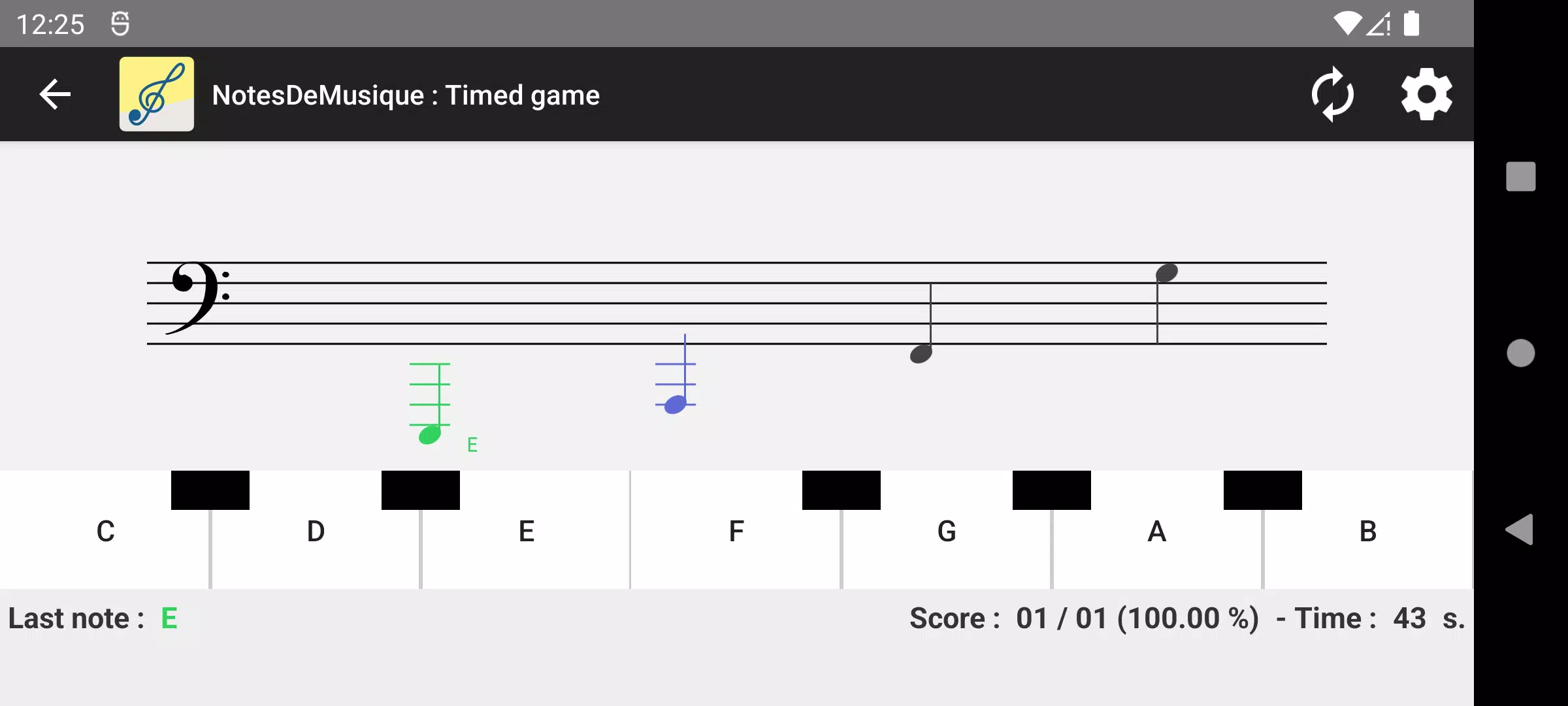 NotesDeMusique Ảnh chụp màn hình 2