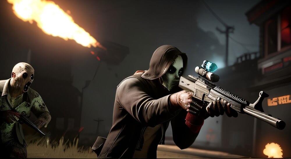Zombie Sniper FPS: Under Ashes Скриншот 2