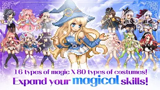 Magical Girl: Idle Pixel Hero應用截圖第2張