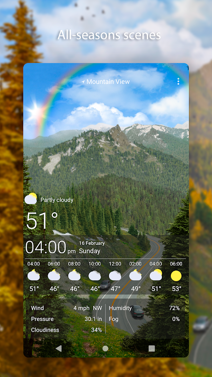 Weather Live Wallpapers Ekran Görüntüsü 3