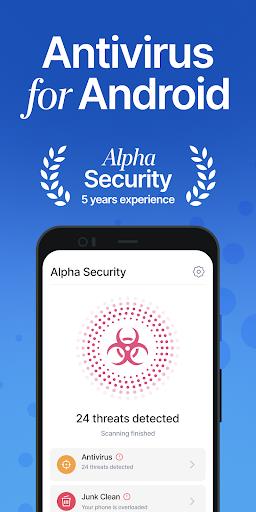 Mobile Security Antivirus ဖန်သားပြင်ဓာတ်ပုံ 1