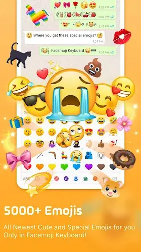 이모티콘 키보드 Facemoji - 이모티콘, 키보드 스크린샷 2