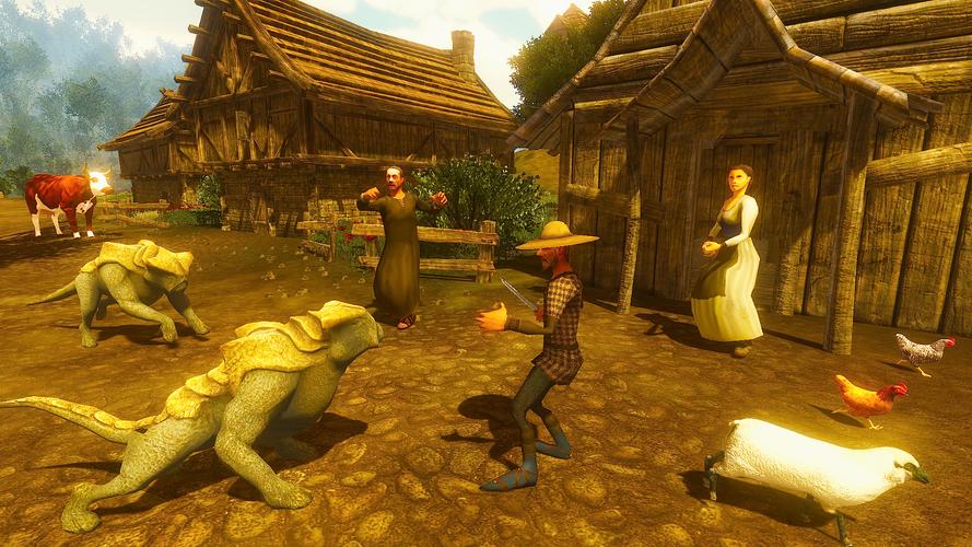 Mutant Lizard Simulator Скриншот 4