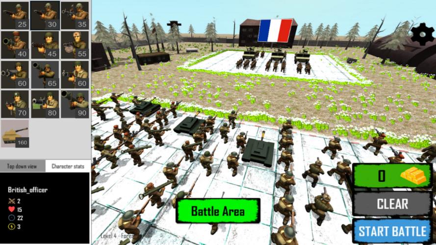 WORLD WAR 2 EPIC WAR SIMULATOR Captura de tela 2