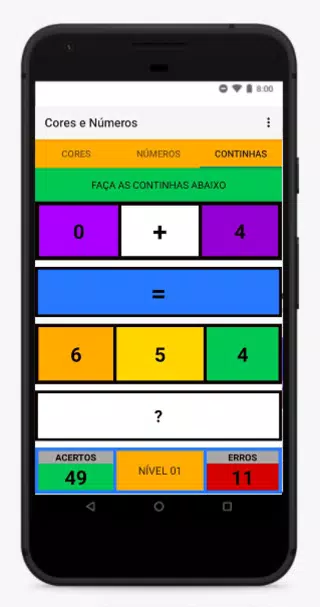 Cores e Números Скриншот 3