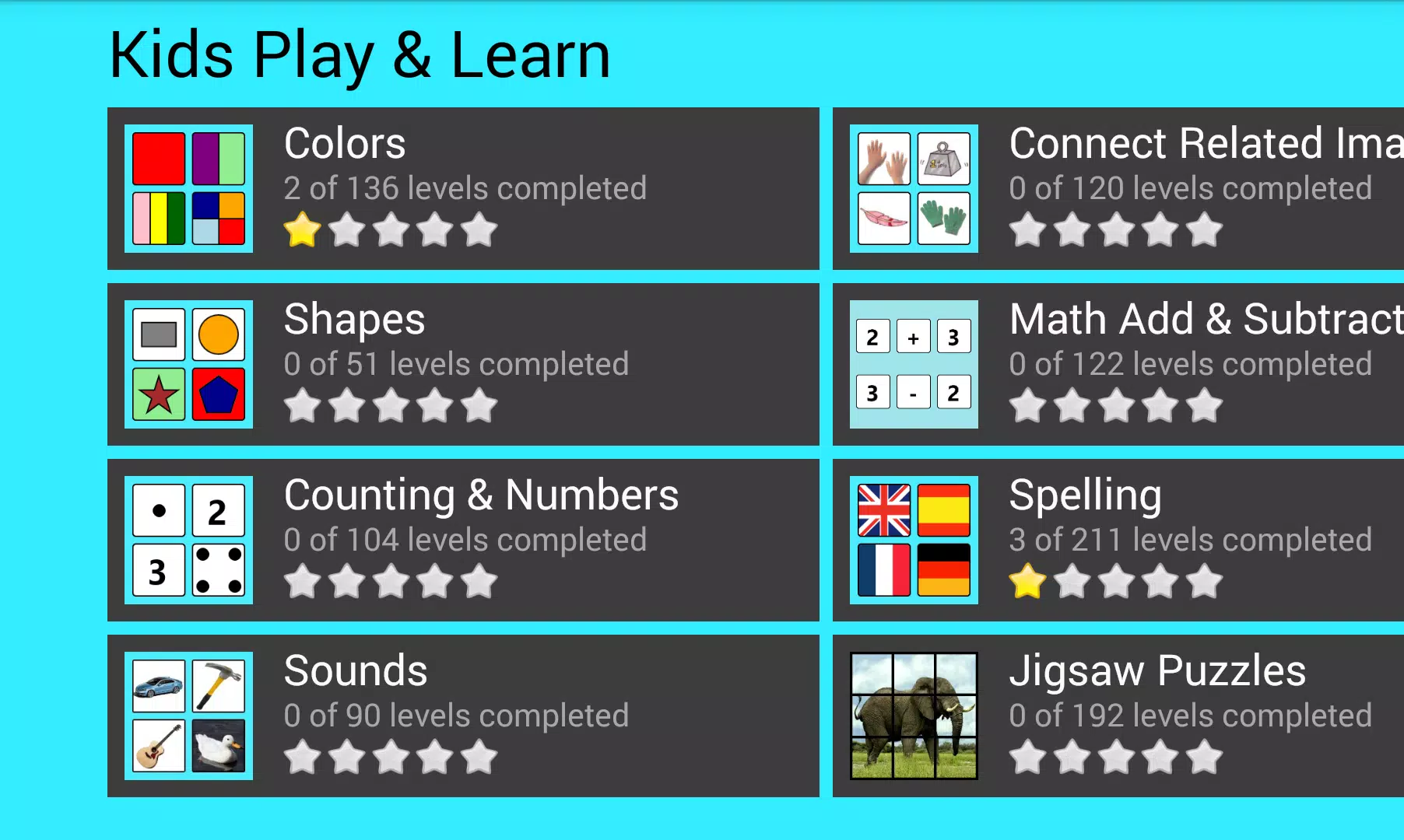 Kids Play & Learn Скриншот 1