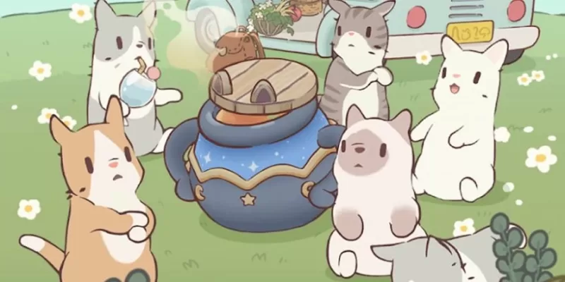 「猫とスープ：マジックレシピ - ヒットカジュアルキャットコレクターの新しいスピンオフが近日公開