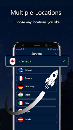 OD VPN - Fast & Stable Server Ảnh chụp màn hình 1