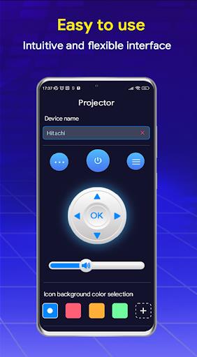 Projector Remote Control (MOD) ဖန်သားပြင်ဓာတ်ပုံ 4