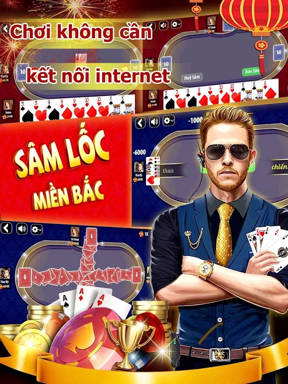 Bài sâm lốc offline - sam loc offline - xâm lốc Captura de tela 1
