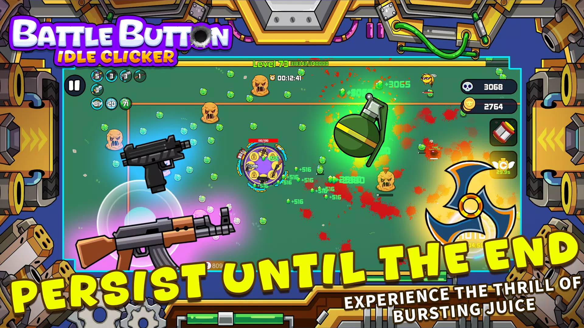 Battle Button - idle clicker Скриншот 3