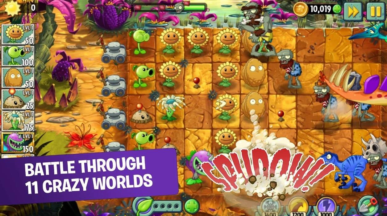 Installeer en speel planten versus zombies 2 op pc/Mac met behulp van Bluestacks