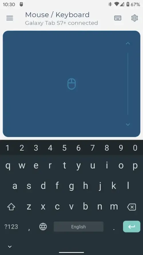 Bluetooth Keyboard & Mouse mod ဖန်သားပြင်ဓာတ်ပုံ 2
