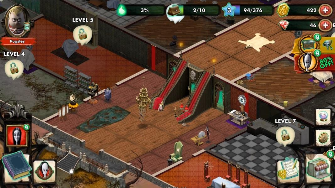 Addams Family: Mystery Mansion Скриншот 1