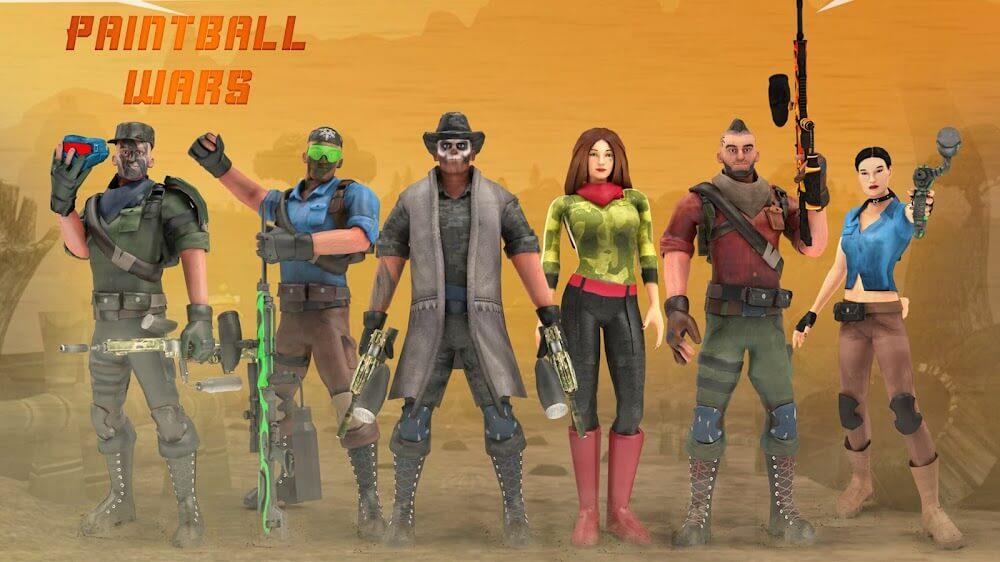 Paintball Shooting Game 3D應用截圖第3張