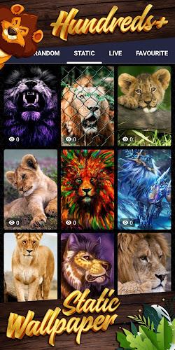 lion background Скриншот 4