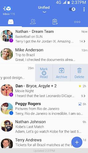 Correo Email - TypeApp Mail Captura de pantalla 3