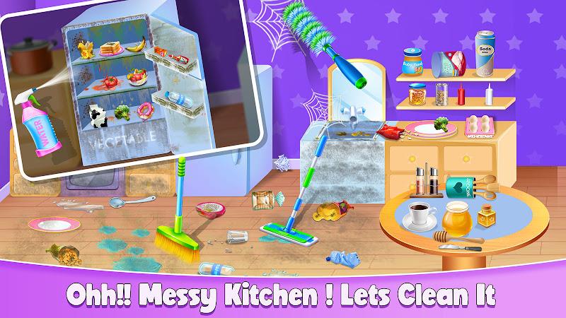 Messy House Cleaning Game應用截圖第4張