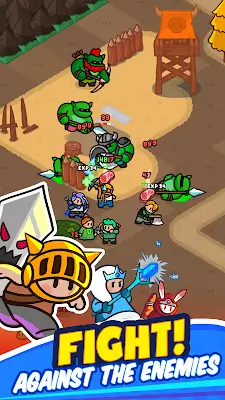 Rumble Heroes : Adventure RPG Captura de tela 4