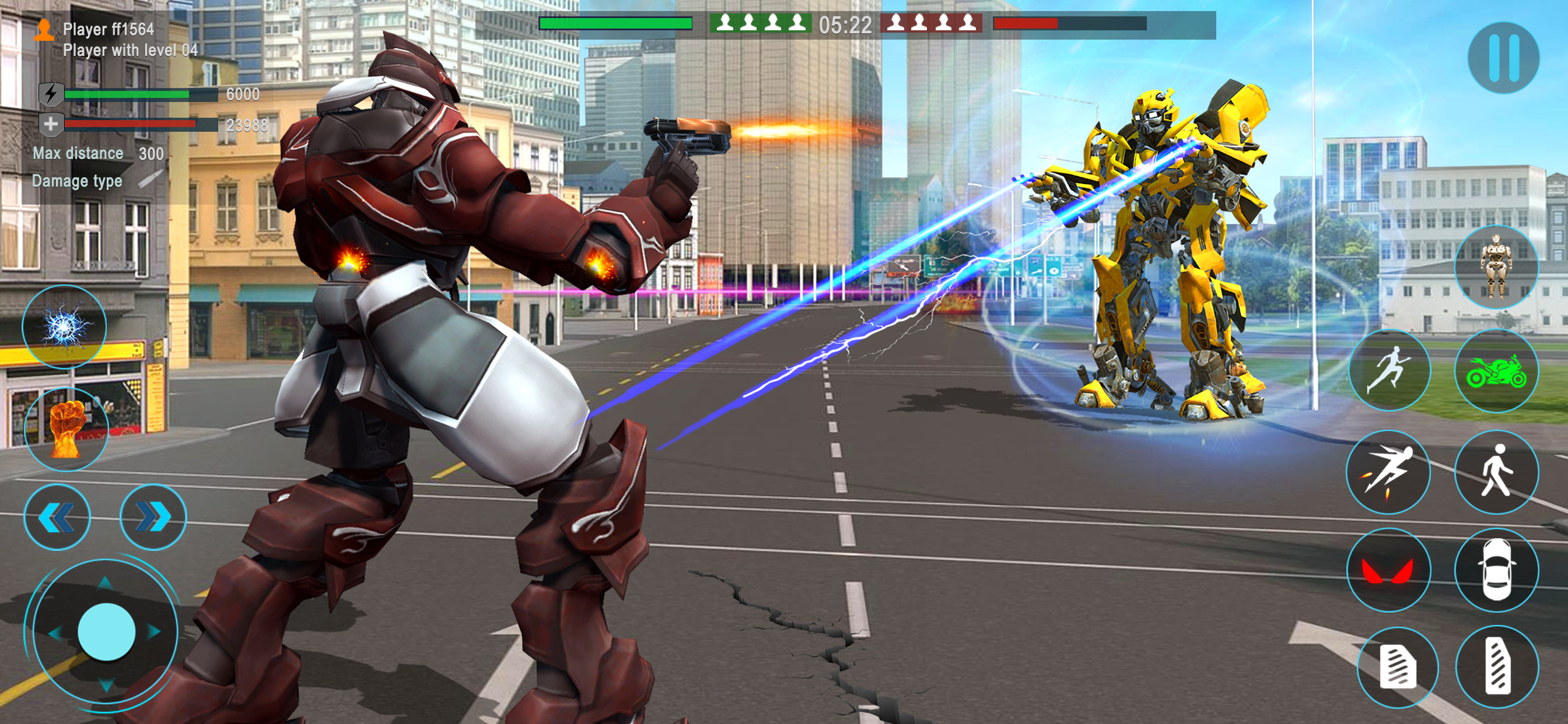 Bike Robot Transformation Game Capture d'écran 1