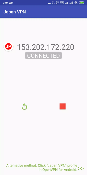 Japan VPN - Get Japanese IP Capture d'écran 2