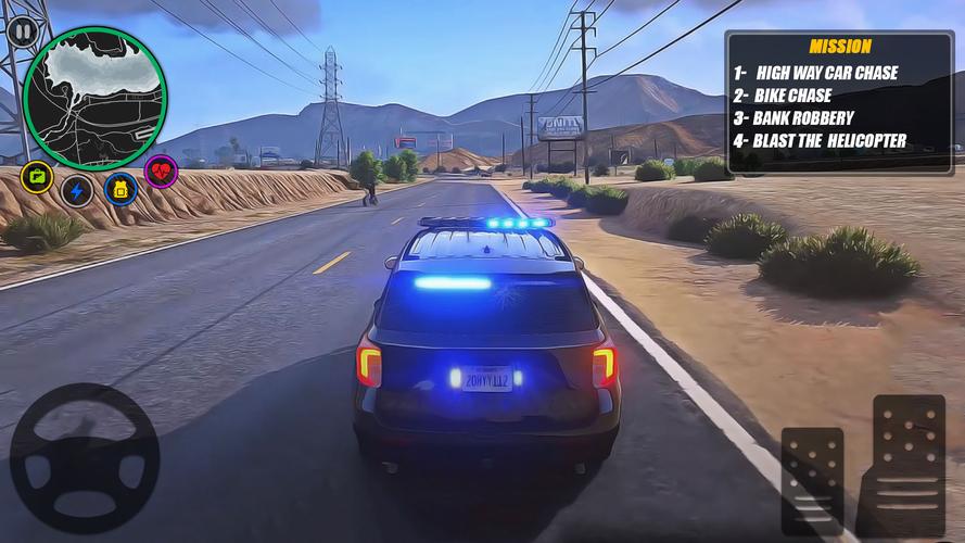 Police Van Driving: Cop Games應用截圖第4張