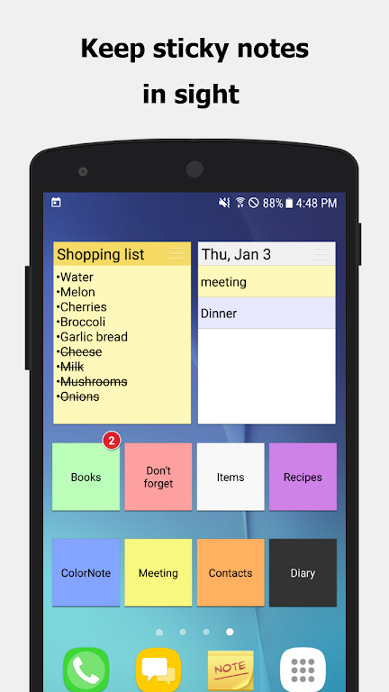 ColorNote Tangkapan skrin 2