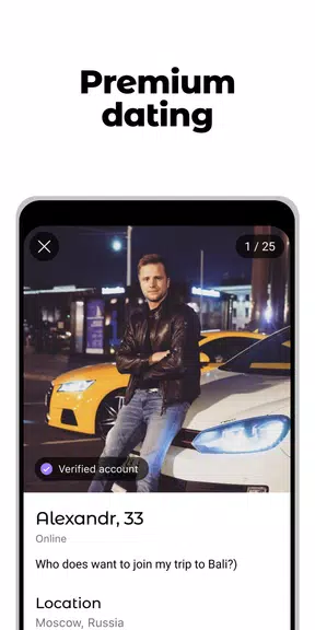 Denim - premium dating app Captura de pantalla 4