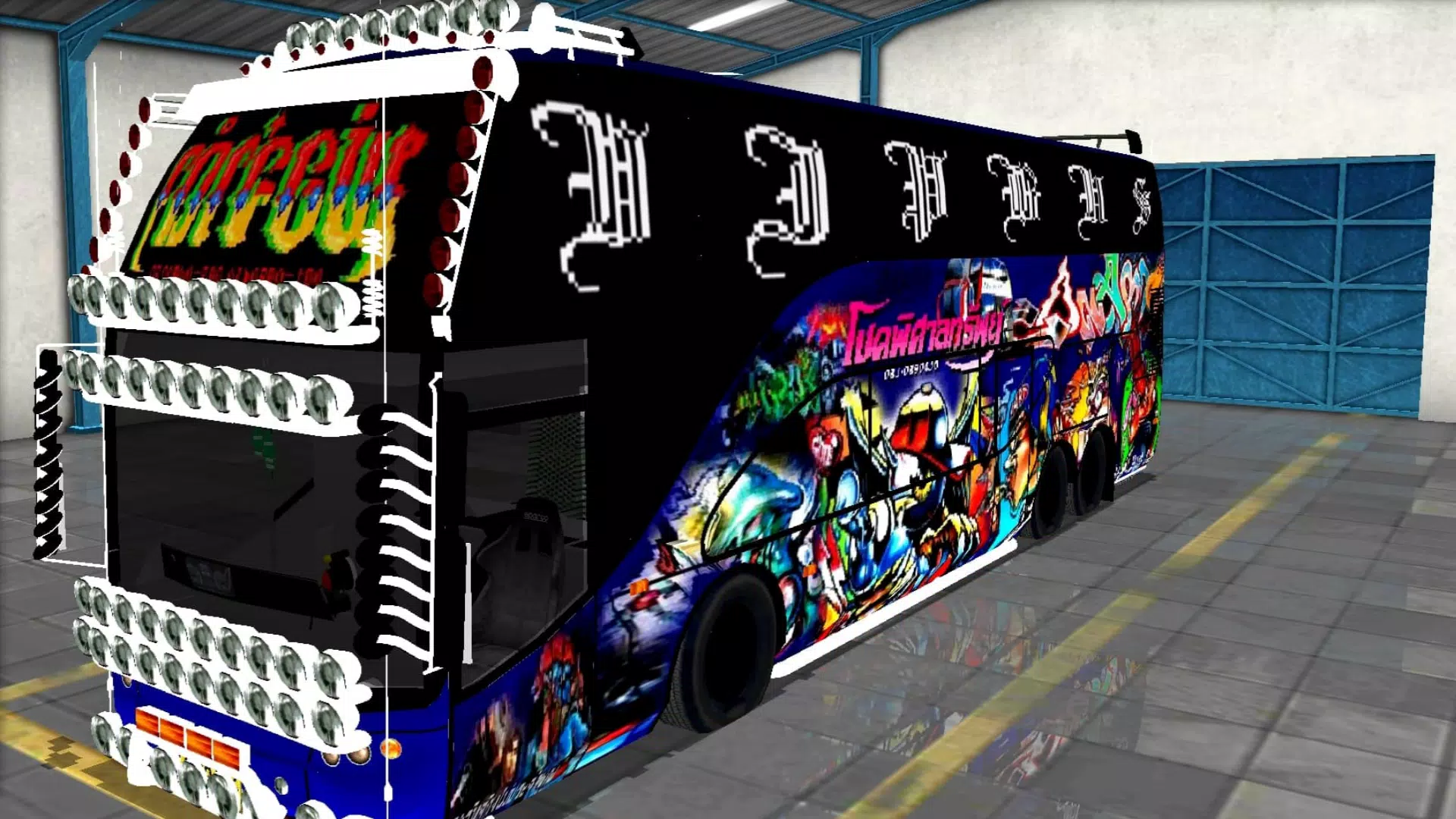 Mod Bus Thailand Captura de pantalla 1