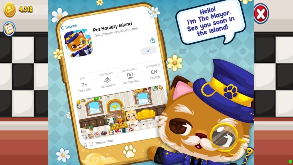 Ipinapakilala ang Pet Society Island: Isang Virtual Pet Paradise sa Android